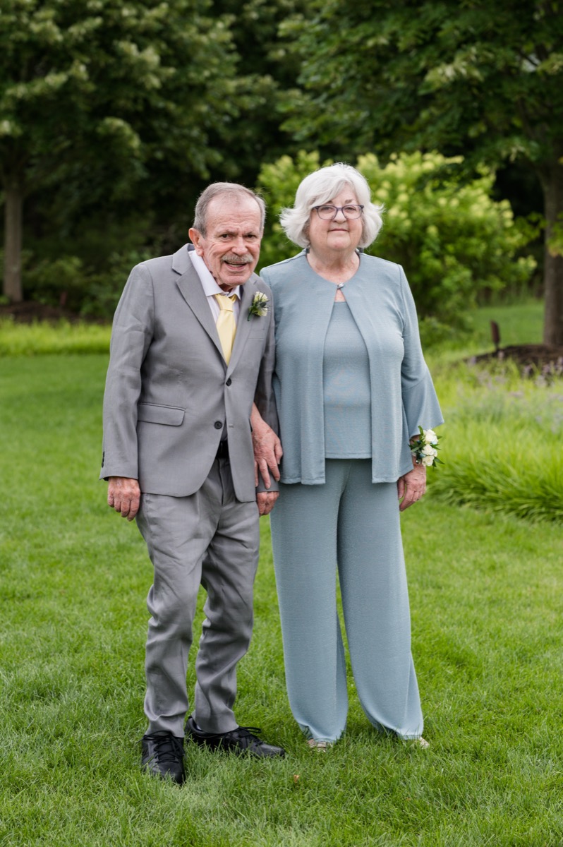 Bill and Maureen at Mike's wedding